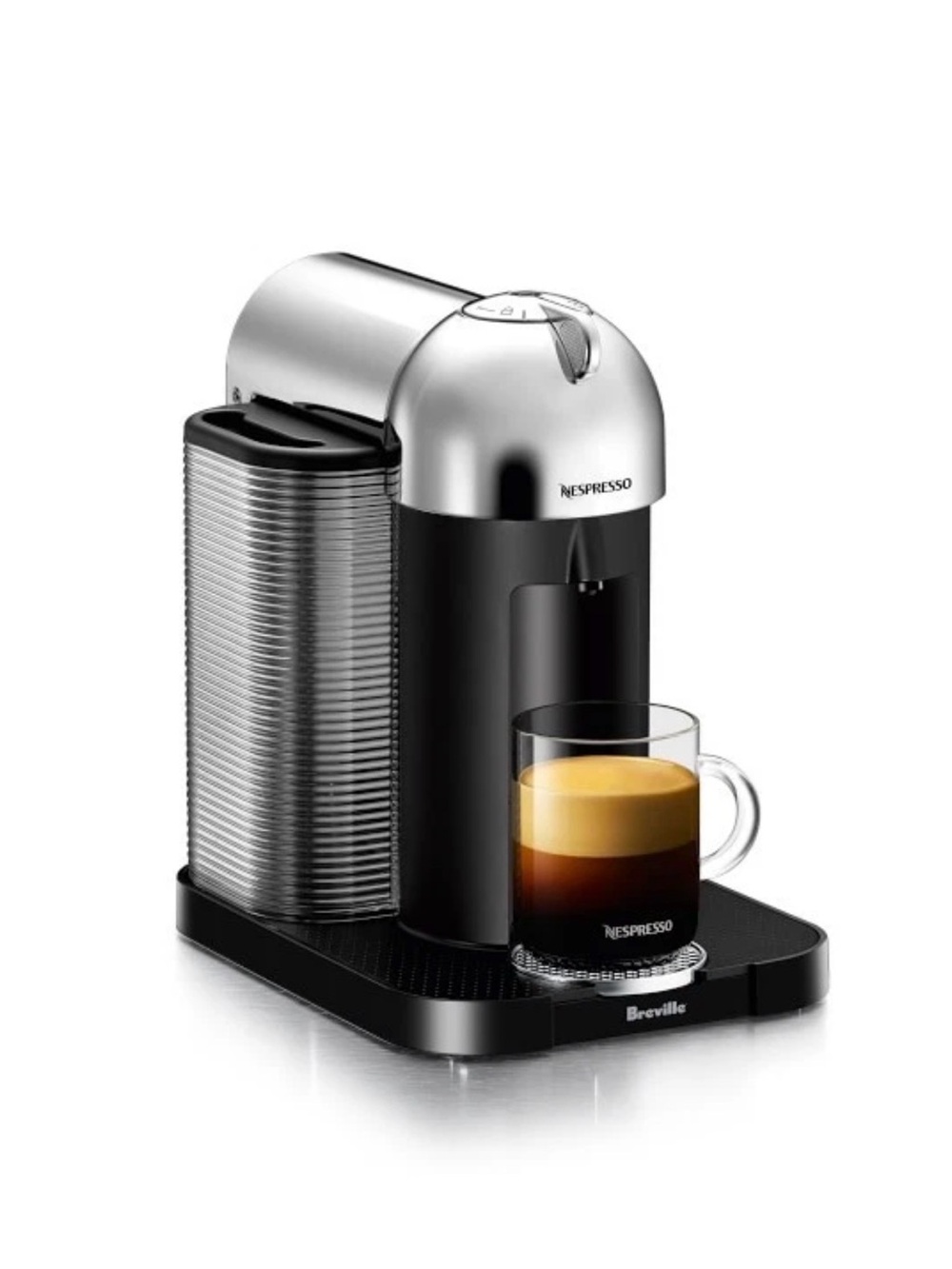 Breville Nespresso Vertuo Machine in Black and Silver